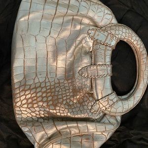 Gorgeous metallic handbag